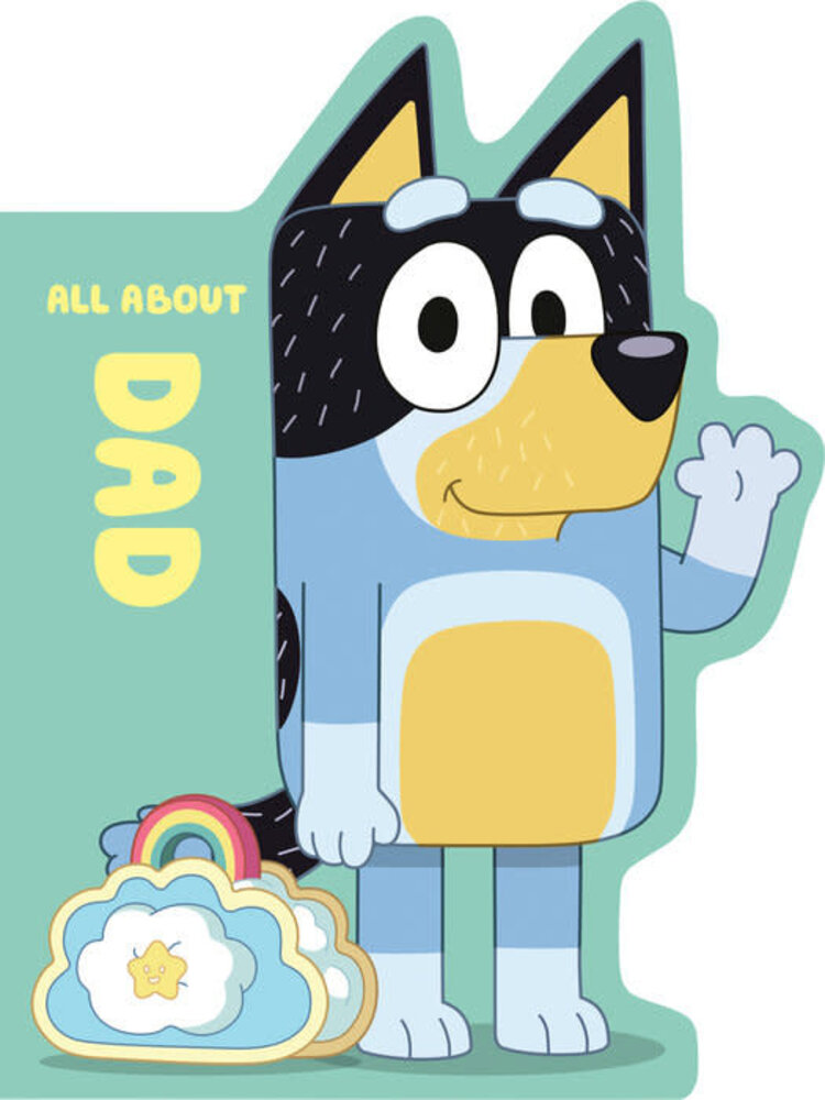 PENGUIN RANDOM HOUSE BLUEY ALL ABOUT DAD BOARD BOOK