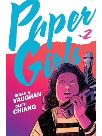 IMAGE COMICS PAPER GIRLS BACKPACK EDITION TP VOL 02 DIRECT MARKET EXCLUSIVE CLIFF CHIANG FOIL CVR