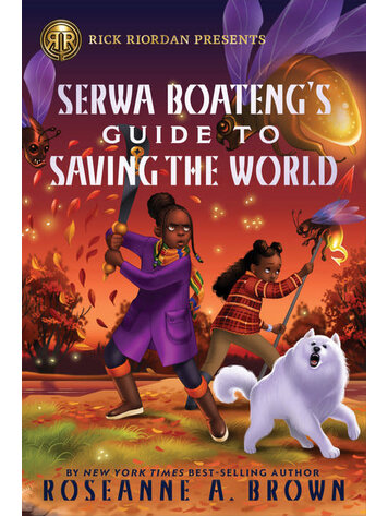 DISNEY - HYPERION RICK RIORDAN PRESENTS SERWA BOATENGS GUIDE TO SAVING THE WORLD SC NOVEL