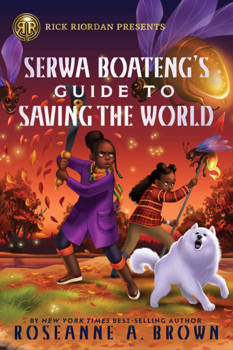 DISNEY - HYPERION RICK RIORDAN PRESENTS SERWA BOATENGS GUIDE TO SAVING THE WORLD SC NOVEL