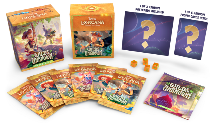 LORCANA WILDS UNKNOWN PRERELEASE PACK RUSH 5/9 @ 11 AM
