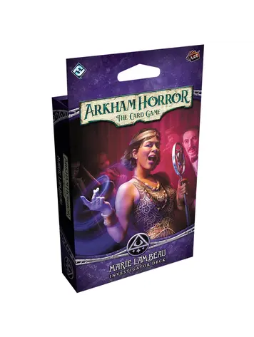 FANTASY FLIGHT GAMES ARKHAM HORROR LCG MARIE LAMBEAU INVESTIGATOR DECK