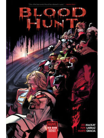 MARVEL COMICS BLOOD HUNT RED BAND HC