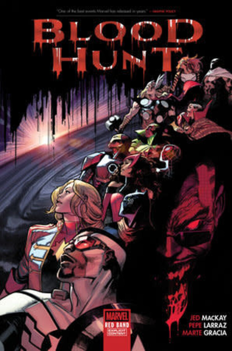 MARVEL COMICS BLOOD HUNT RED BAND HC