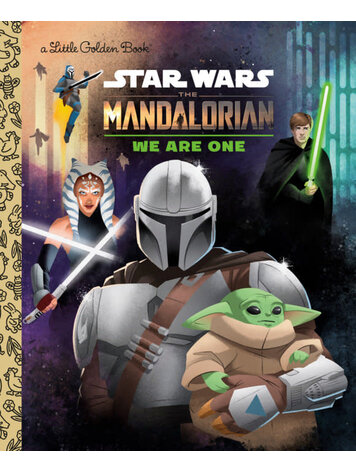 GOLDEN BOOKS STAR WARS MANDALORIAN WE ARE ONE LITTLE GOLDEN BOOKS