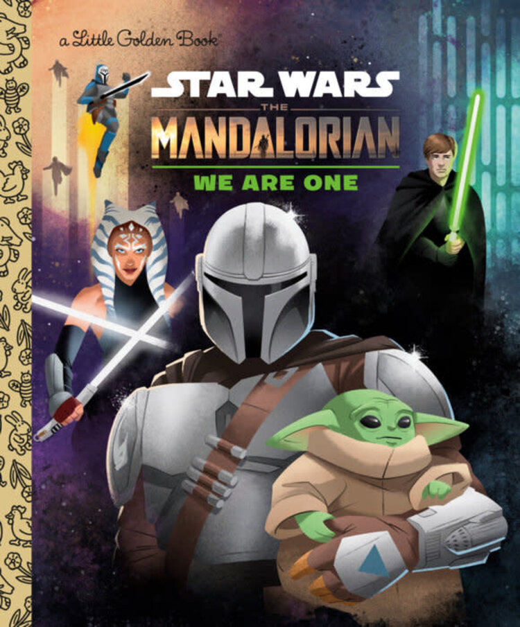 GOLDEN BOOKS STAR WARS MANDALORIAN WE ARE ONE LITTLE GOLDEN BOOKS