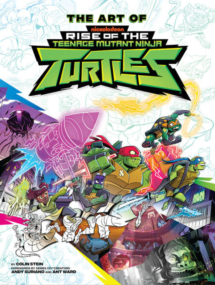 IDW PUBLISHING ART OF RISE OF THE TEENAGE MUTANT NINJA TURTLES HC