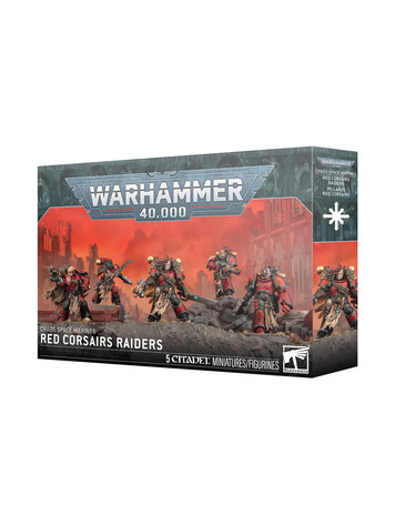 GAMES WORKSHOP WARHAMMER 40K CHAOS SPACE MARINES RED CORSAIRS RAIDERS