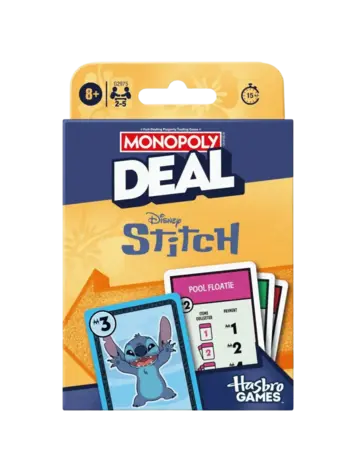 HASBRO MONOPOLY DEAL STITCH
