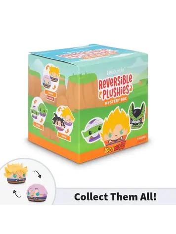 PLUSHIVERSE BLIND BOX DRAGON BALL Z REVERSIBLE PLUSHIE 3IN