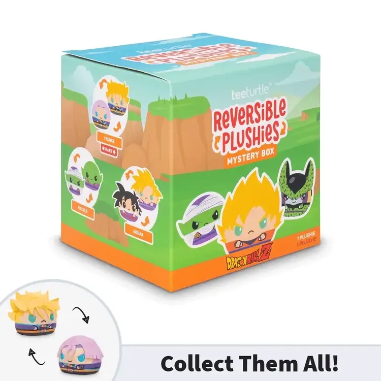 PLUSHIVERSE BLIND BOX DRAGON BALL Z REVERSIBLE PLUSHIE 3IN