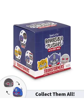 PLUSHIVERSE BLIND BOX TRANSFORMERS REVERSIBLE PLUSHIE 3IN