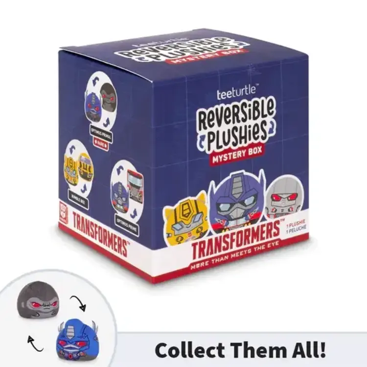 PLUSHIVERSE BLIND BOX TRANSFORMERS REVERSIBLE PLUSHIE 3IN