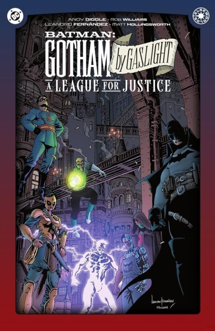 DC COMICS BATMAN GOTHAM BY GASLIGHT A LEAGUE FOR JUSTICE HC
