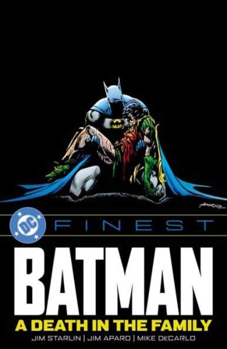 DC COMICS DC FINEST BATMAN A DEATH IN THE FAMILY TP