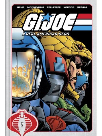 IMAGE COMICS GI JOE A REAL AMERICAN HERO DLX HC BOOK 01 ANDY KUBERT CVR