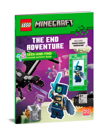 PENGUIN RANDOM HOUSE LEGO MINECRAFT THE END ADVENTURE SEEK & FIND STICKER ACTIVITY BOOK