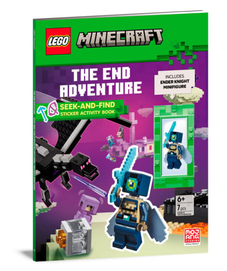PENGUIN RANDOM HOUSE LEGO MINECRAFT THE END ADVENTURE SEEK & FIND STICKER ACTIVITY BOOK