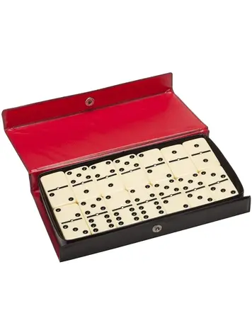 DOUBLE SIX DOMINOES WITH SPINNERS