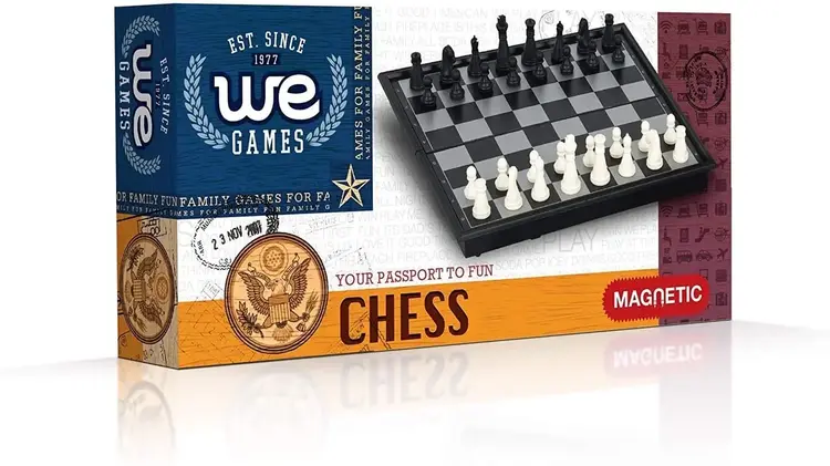 MAGNETIC CHESS SET 8 IN