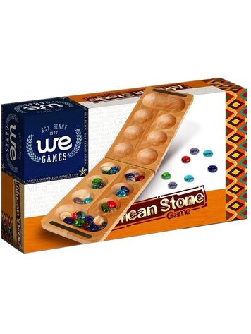 SOLID WOOD FOLDING MANCALA 18 IN
