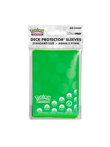ULTRA PRO ULTRA PRO DECK PROTECTOR SLEEVES ENERGY TYPE GRASS 65CT