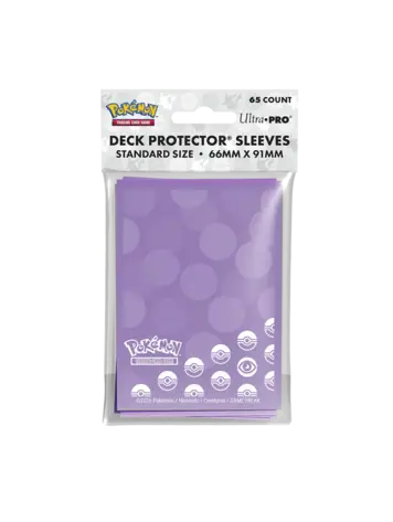 ULTRA PRO ULTRA PRO POKEMON DECK PROTECTOR SLEEVES ENERGY TYPE PSYCHIC 65CT