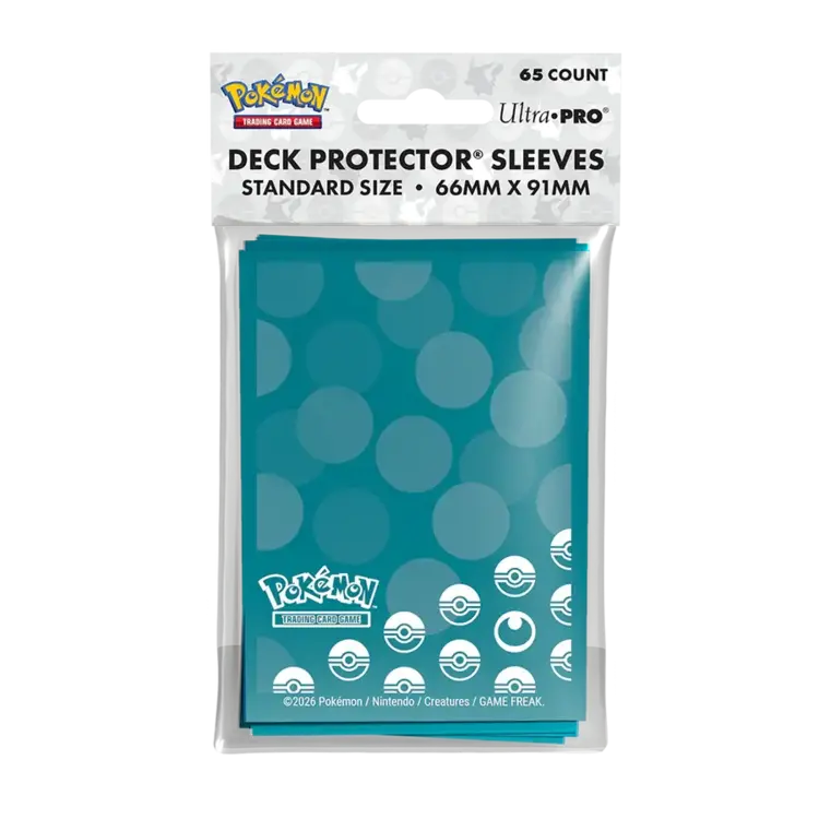 ULTRA PRO ULTRA PRO POKEMON DECK PROTECTOR SLEEVES ENERGY TYPE DARKNESS 65CT