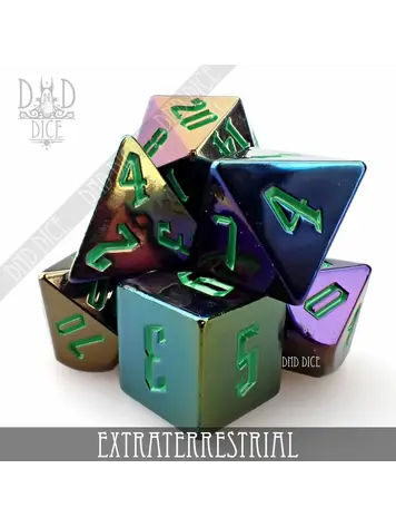 DND DICE EXTRATERRESTRIAL RPG DICE SET