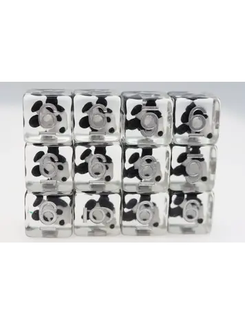 FOAM BRAIN GAMES FOAM BRAIN GAMES 12 PIECE D6'S - STEAM BOAT WILLIE MICKEY
