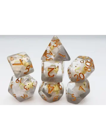 FOAM BRAIN GAMES FOAM BRAIN GAMES RPG DICE - GOLDEN FLEECE