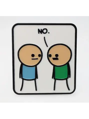 FOAM BRAIN GAMES CYANIDE & HAPPINESS ENAMEL PINS - NO
