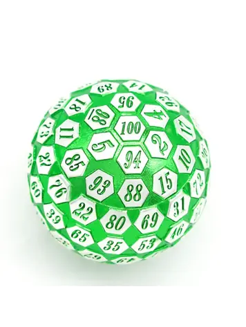 FOAM BRAIN GAMES FOAM BRAIN GAMES 45 METAL D100 - GREEN & SILVER