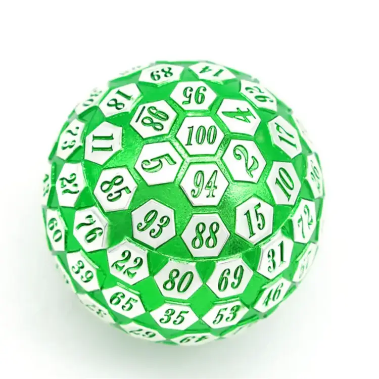 FOAM BRAIN GAMES FOAM BRAIN GAMES 45 METAL D100 - GREEN & SILVER