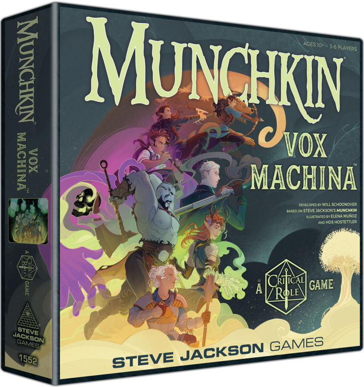 STEVE JACKSON GAMES MUNCHKIN VOX MACHINA