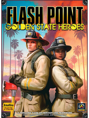 INDIE BOARDS AND CARDS FLASH POINT GOLDEN STATE HEROES
