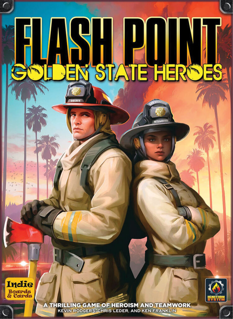 INDIE BOARDS AND CARDS FLASH POINT GOLDEN STATE HEROES
