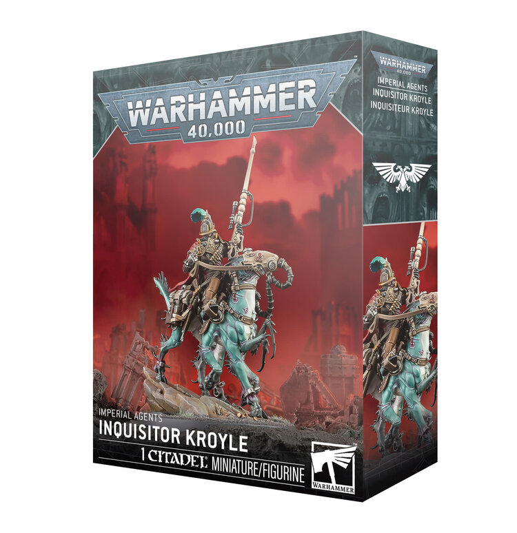 GAMES WORKSHOP WARHAMMER 40K IMPERIAL AGENTS INQUISITOR KROYLE