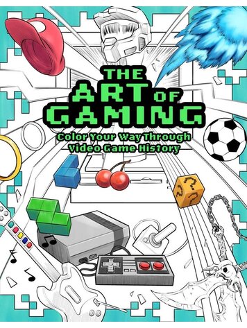 INSIGHT EDITIONS ART OF GAMING COLORING BOOK