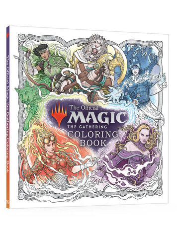 TEN SPEED PRESS MAGIC THE GATHERING THE OFFICIAL COLORING BOOK