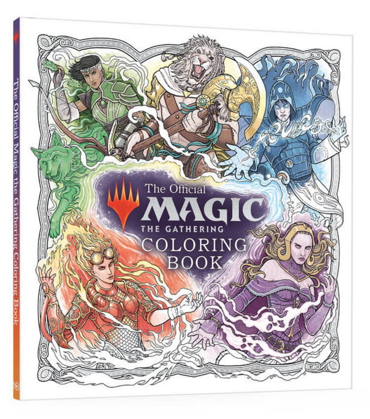 TEN SPEED PRESS MAGIC THE GATHERING THE OFFICIAL COLORING BOOK