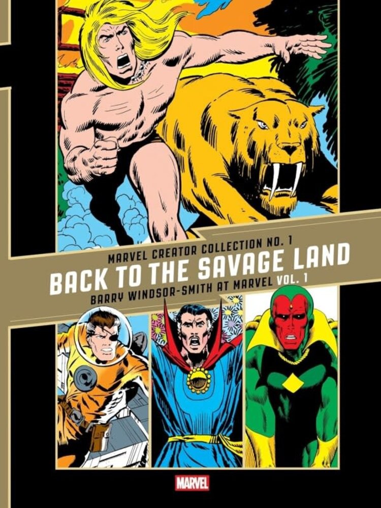 FANTAGRAPHICS BOOKS MARVEL CREATOR COLLECTION #1 HC VOL 01 BACK TO THE SAVAGE LAND BARRY WINDSOR-SMITH AT MARVEL