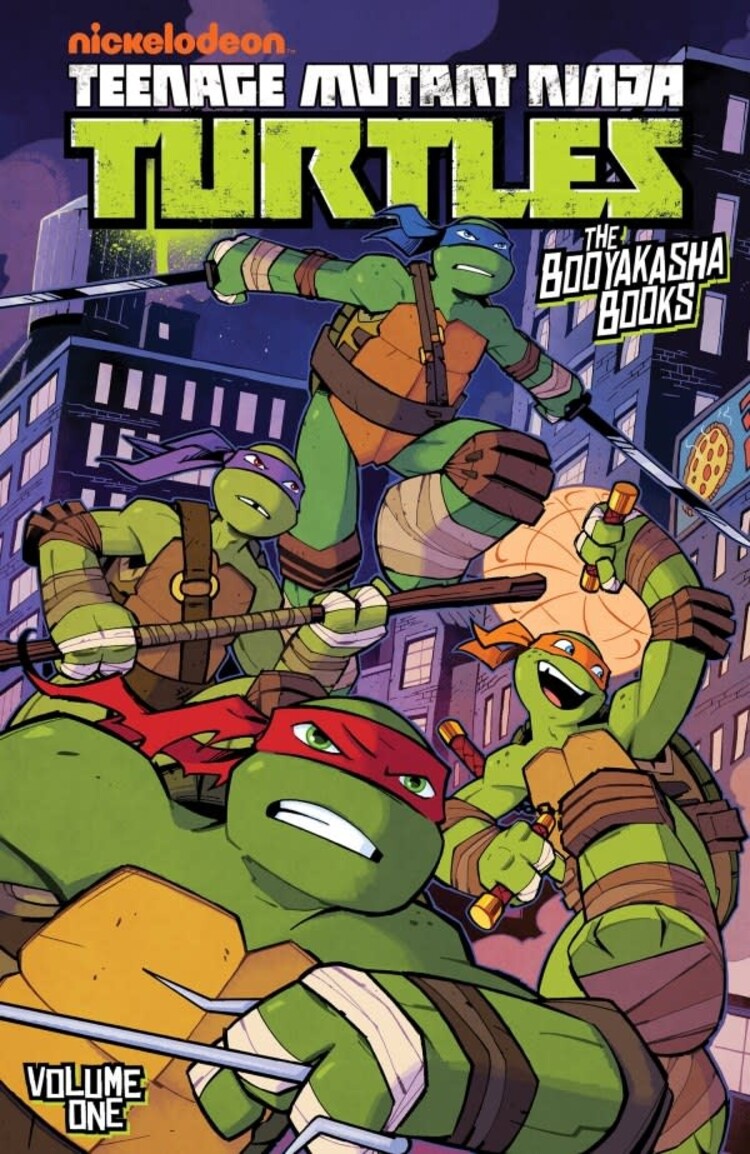IDW PUBLISHING TEENAGE MUTANT NINJA TURTLES THE BOOYAKASHA BOOKS TP VOL 01
