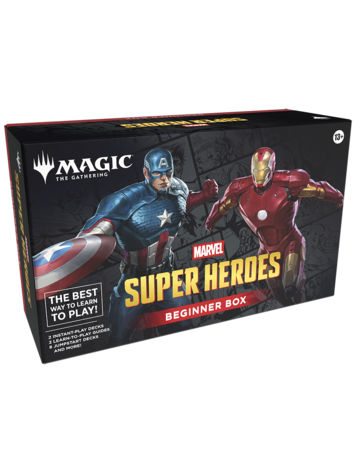 WIZARDS OF THE COAST MTG MARVELS SUPER HEROES BEGINNER BOX PREORDER