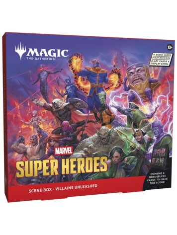 WIZARDS OF THE COAST MTG MARVELS SUPER HEROES SCENE BOX PAIR PREORDER