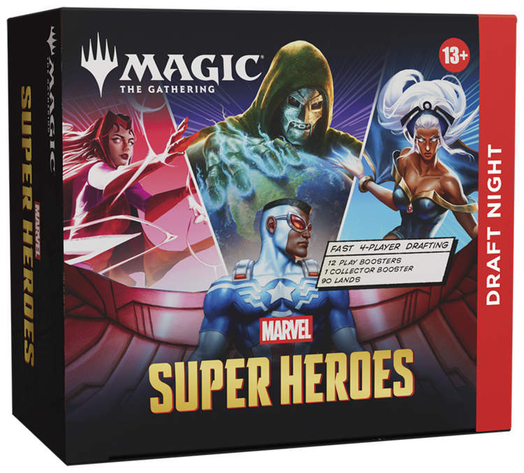 WIZARDS OF THE COAST MTG MARVELS SUPER HEROES DRAFT NIGHT PREORDER