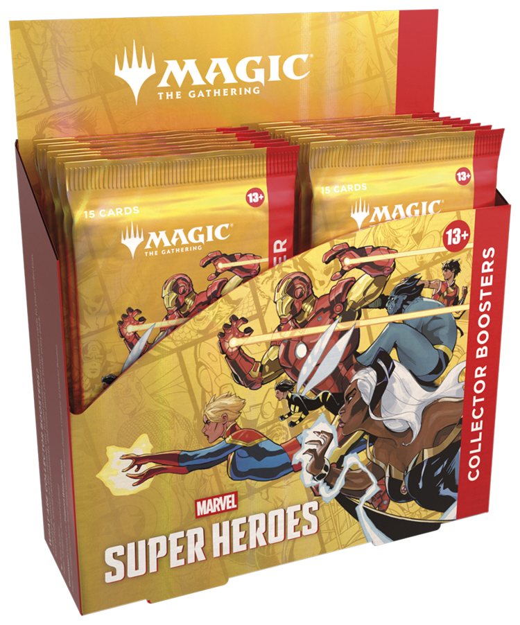 WIZARDS OF THE COAST MTG MARVELS SUPER HEROES COLLECTOR BOOSTER BOX PREORDER