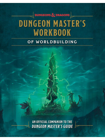 CLARKSON POTTER DUNGEONS & DRAGONS DUNGEON MASTERS WORKBOOK OF WORLDBUILDING HC