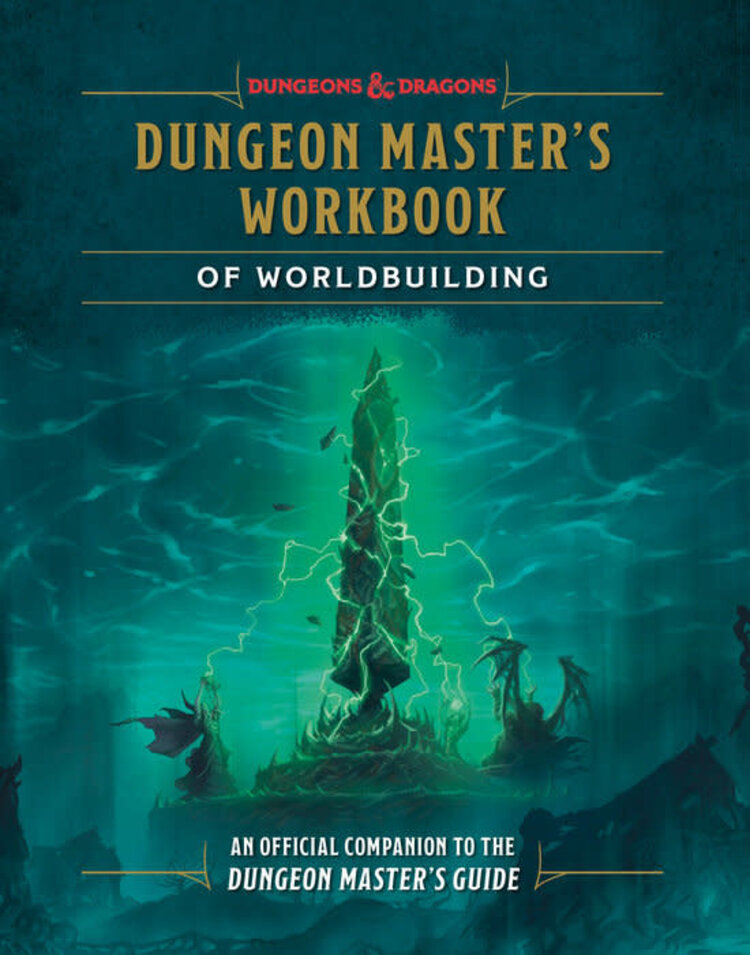 CLARKSON POTTER DUNGEONS & DRAGONS DUNGEON MASTERS WORKBOOK OF WORLDBUILDING HC
