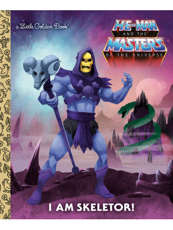 GOLDEN BOOKS HE-MAN & THE MASTERS OF THE UNIVERSE I AM SKELETOR LITTLE GOLDEN BOOK